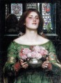 バラのつぼみを集めなさい ギリシャ人女性 ジョン・ウィリアム・ウォーターハウス